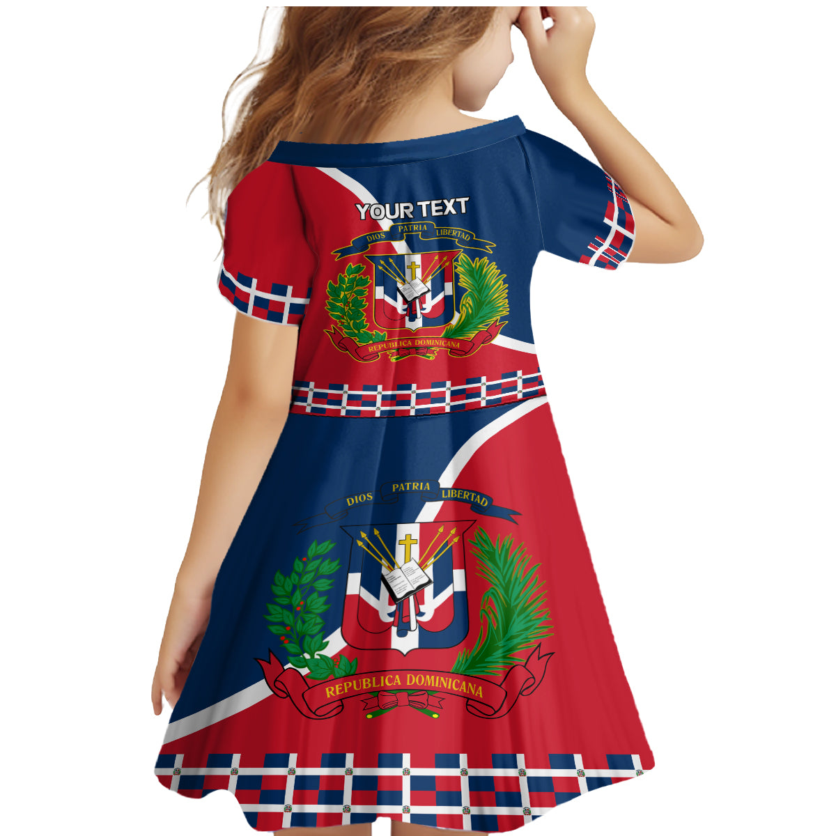 Dominican Republic 180th Years Independence Day Personalized Family Matching Mermaid Dress and Hawaiian Shirt LT9 - Wonder Print Shop