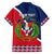 Dominican Republic 180th Years Independence Day Personalized Family Matching Off Shoulder Long Sleeve Dress and Hawaiian Shirt - Wonder Print Shop