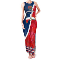 Dominican Republic 180th Years Independence Day Personalized Family Matching Tank Maxi Dress and Hawaiian Shirt - Wonder Print Shop