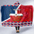 Dominican Republic 180th Years Independence Day Personalized Hooded Blanket