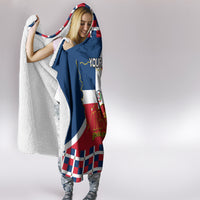 Dominican Republic 180th Years Independence Day Personalized Hooded Blanket