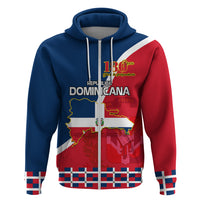 Dominican Republic 180th Years Independence Day Personalized Hoodie - Wonder Print Shop
