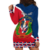 Dominican Republic 180th Years Independence Day Personalized Hoodie Dress - Wonder Print Shop