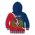 Dominican Republic 180th Years Independence Day Personalized Kid Hoodie - Wonder Print Shop