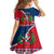 Dominican Republic 180th Years Independence Day Personalized Kid Short Sleeve Dress - Wonder Print Shop