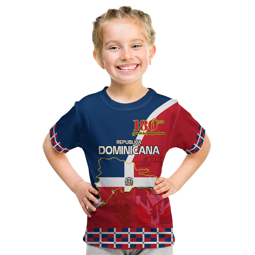dominican-republic-180th-years-independence-day-personalized-kid-t-shirt