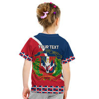 Dominican Republic 180th Years Independence Day Personalized Kid T Shirt - Wonder Print Shop