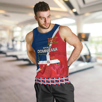 Dominican Republic 180th Years Independence Day Personalized Men Tank Top - Wonder Print Shop