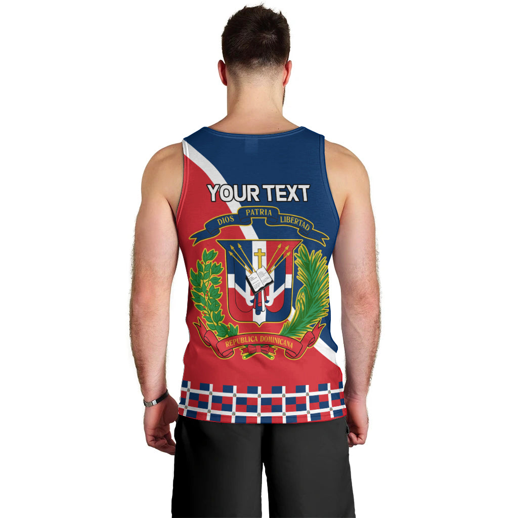 Dominican Republic 180th Years Independence Day Personalized Men Tank Top - Wonder Print Shop