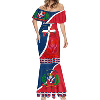 Dominican Republic 180th Years Independence Day Personalized Mermaid Dress - Wonder Print Shop