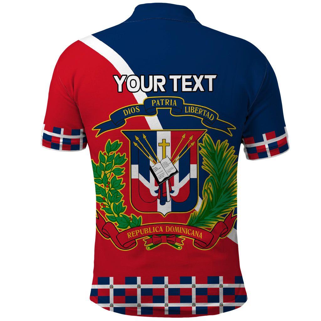 Dominican Republic 180th Years Independence Day Personalized Polo Shirt - Wonder Print Shop