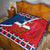 Dominican Republic 180th Years Independence Day Personalized Quilt - Wonder Print Shop