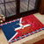 Dominican Republic 180th Years Independence Day Personalized Rubber Doormat - Wonder Print Shop