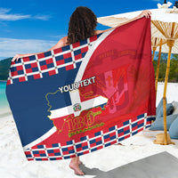 Dominican Republic 180th Years Independence Day Personalized Sarong - Wonder Print Shop