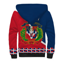 Dominican Republic 180th Years Independence Day Personalized Sherpa Hoodie - Wonder Print Shop