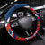 Dominican Republic 180th Years Independence Day Personalized Steering Wheel Cover