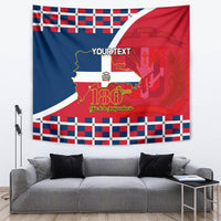 Dominican Republic 180th Years Independence Day Personalized Tapestry - Wonder Print Shop