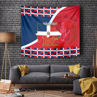 Dominican Republic 180th Years Independence Day Personalized Tapestry - Wonder Print Shop