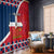 Dominican Republic 180th Years Independence Day Personalized Window Curtain - Wonder Print Shop