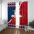 Dominican Republic 180th Years Independence Day Personalized Window Curtain