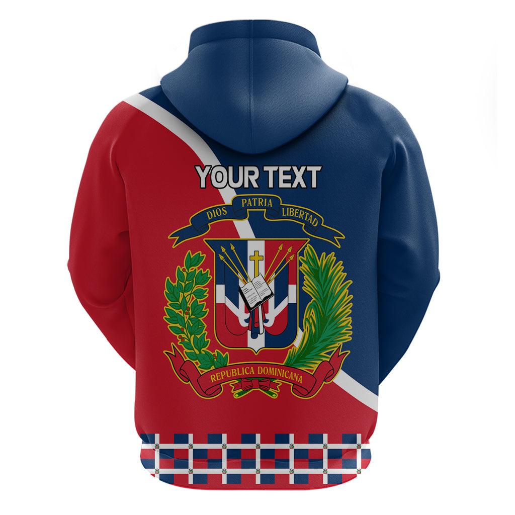 Dominican Republic 180th Years Independence Day Personalized Zip Hoodie - Wonder Print Shop