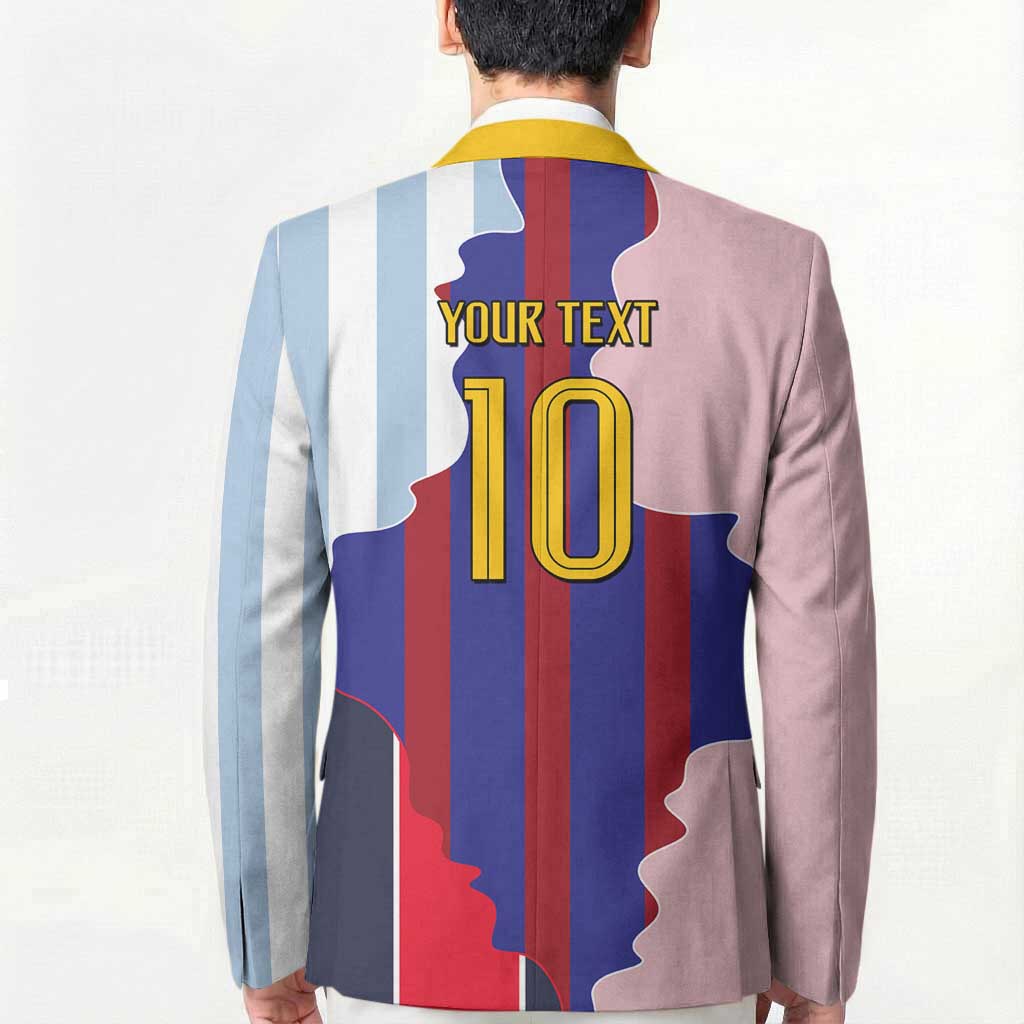 Custom Argentina and Spain Blazer Special Vintage Match Team Edition
