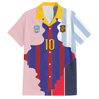 Custom Argentina and Spain Hawaiian Shirt Special Vintage Match Team Edition