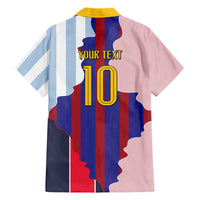 Custom Argentina and Spain Hawaiian Shirt Special Vintage Match Team Edition