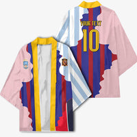 Custom Argentina and Spain Kimono Special Vintage Match Team Edition