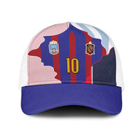 Custom Argentina and Spain Mesh Trucker Cap Special Vintage Match Team Edition