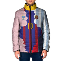 Custom Argentina and Spain Padded Jacket Special Vintage Match Team Edition