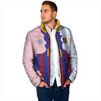 Custom Argentina and Spain Padded Jacket Special Vintage Match Team Edition