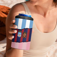 Custom Argentina and Spain 4 in 1 Can Cooler Tumbler Trio Special Vintage Edition