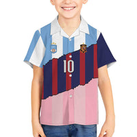 Custom Argentina and Spain Hawaiian Shirt Trio Special Vintage Edition