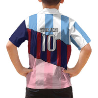 Custom Argentina and Spain Hawaiian Shirt Trio Special Vintage Edition