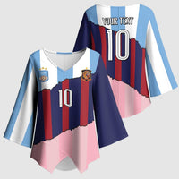 Custom Argentina and Spain Kimono Sleeve Blouse Trio Special Vintage Edition