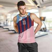 Custom Argentina and Spain Men Tank Top Trio Special Vintage Edition