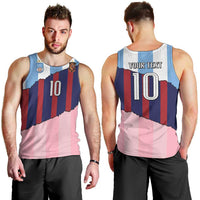 Custom Argentina and Spain Men Tank Top Trio Special Vintage Edition