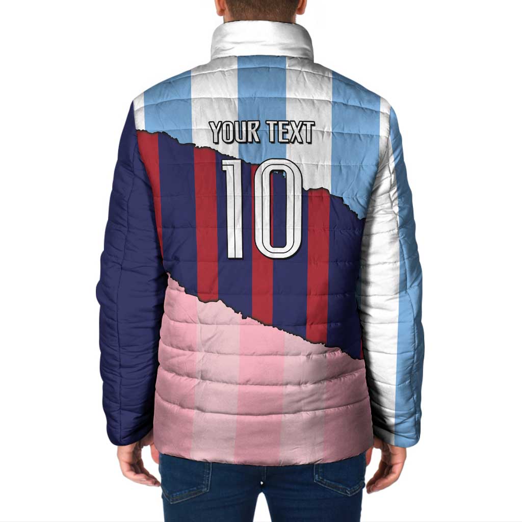Custom Argentina and Spain Padded Jacket Trio Special Vintage Edition