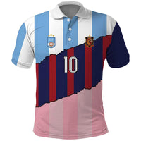 Custom Argentina and Spain Polo Shirt Trio Special Vintage Edition