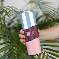 Custom Argentina and Spain Skinny Tumbler Trio Special Vintage Edition
