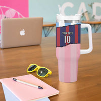Custom Argentina and Spain Tumbler With Handle Trio Special Vintage Edition
