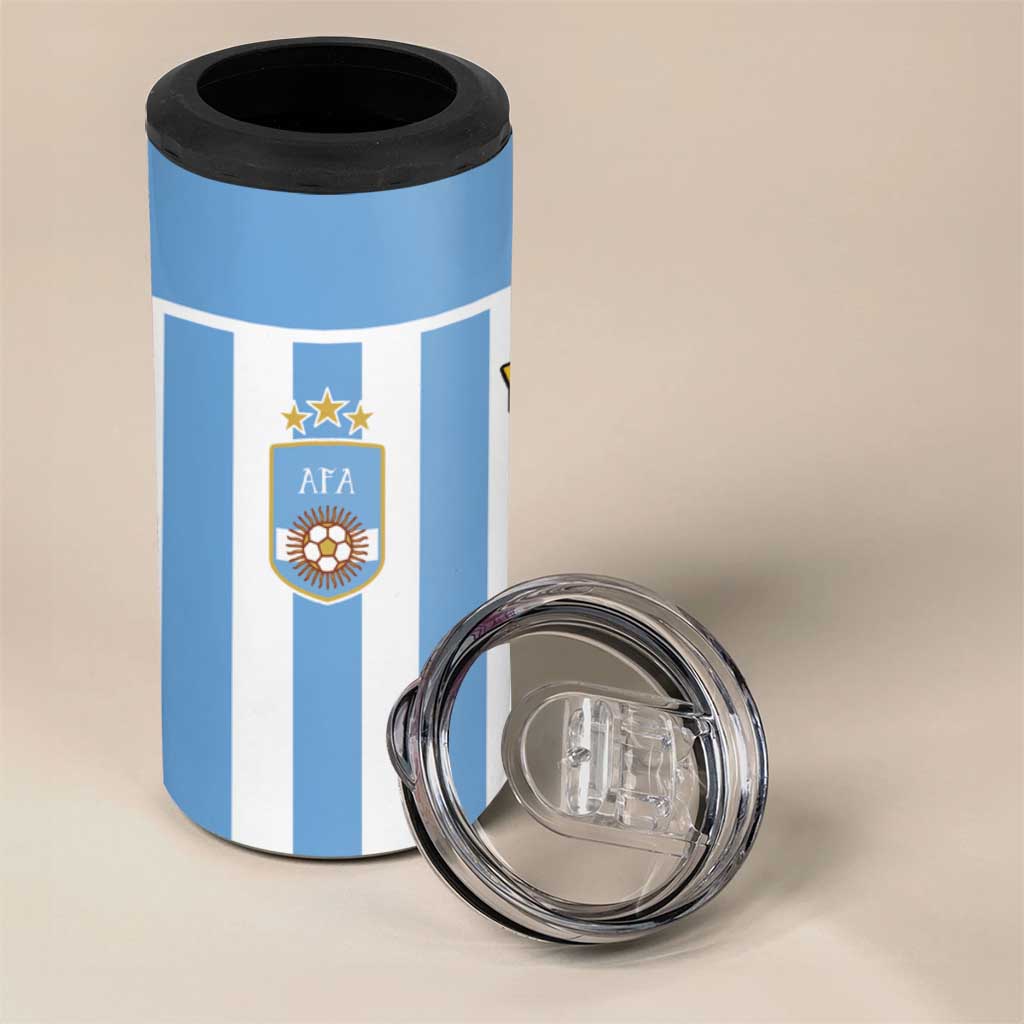 Custom Argentina and Spain 4 in 1 Can Cooler Tumbler 2026 Battle Finalissima