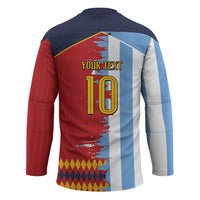 Custom Argentina and Spain Hockey Jersey 2026 Battle Finalissima