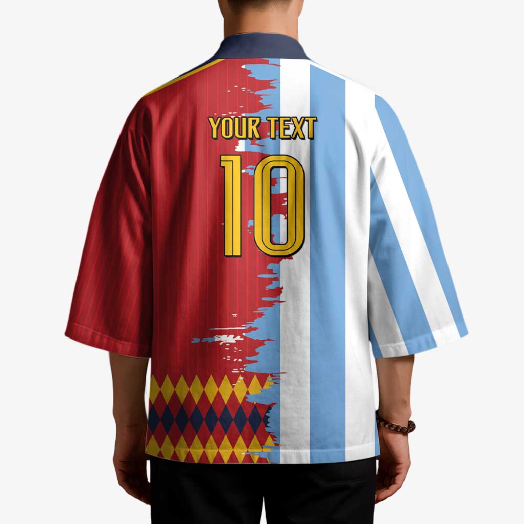 Custom Argentina and Spain Kimono 2026 Battle Finalissima