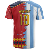 Custom Argentina and Spain T Shirt 2026 Battle Finalissima