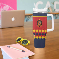 Custom Argentina and Spain Tumbler With Handle 2026 Battle Finalissima