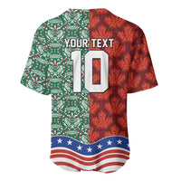 Custom Mexico Canada USA Baseball Jersey World Nations Football 2026