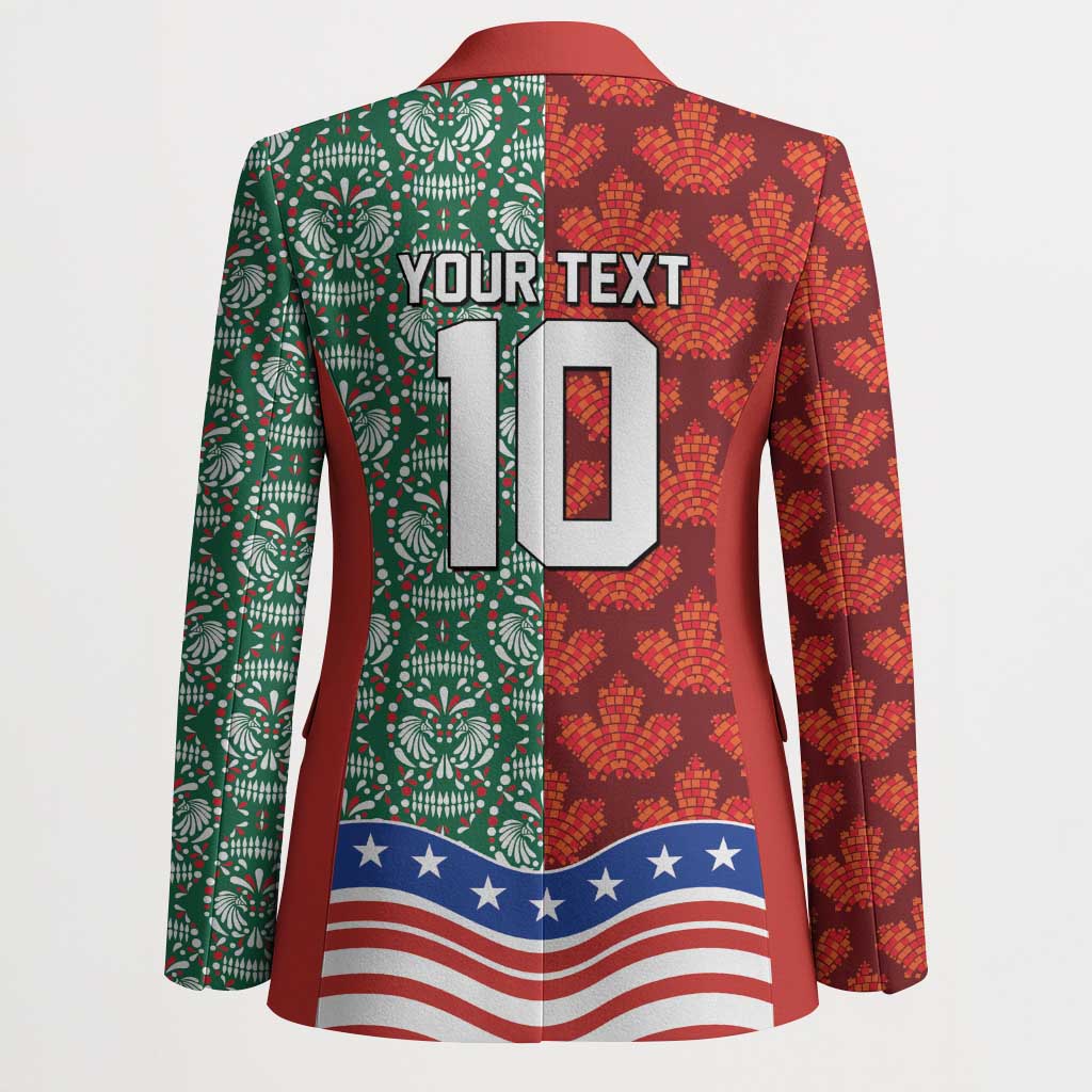Custom Mexico Canada USA Blazer World Nations Football 2026