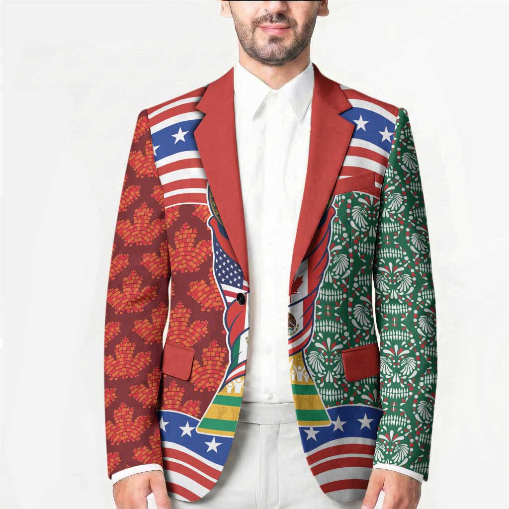 Custom Mexico Canada USA Blazer World Nations Football 2026